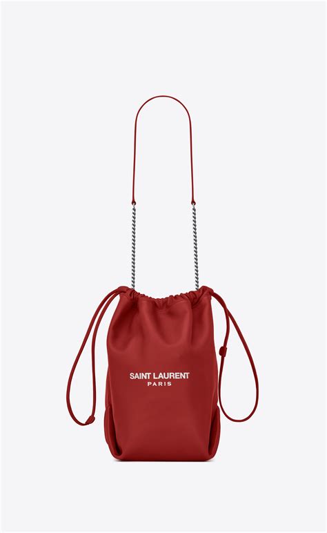 ysl drawstring bag.